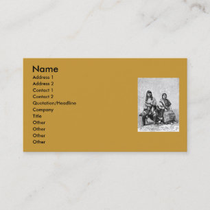 American Indians Business Card