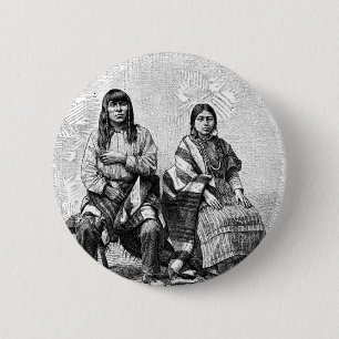 American Indians Button