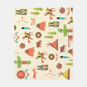 American Indians: Cultural Background. Fleece Blanket