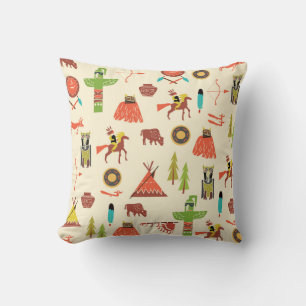 American Indians: Cultural Background. Throw Pillow