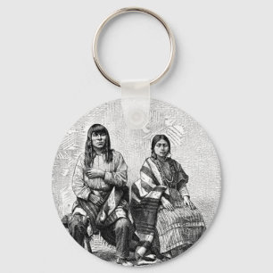 American Indians Keychain