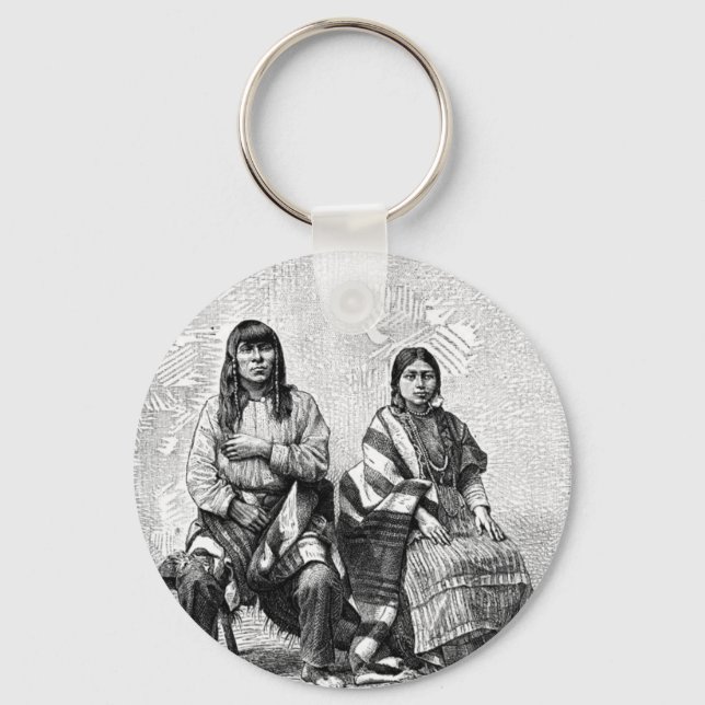 American Indians Keychain (Front)