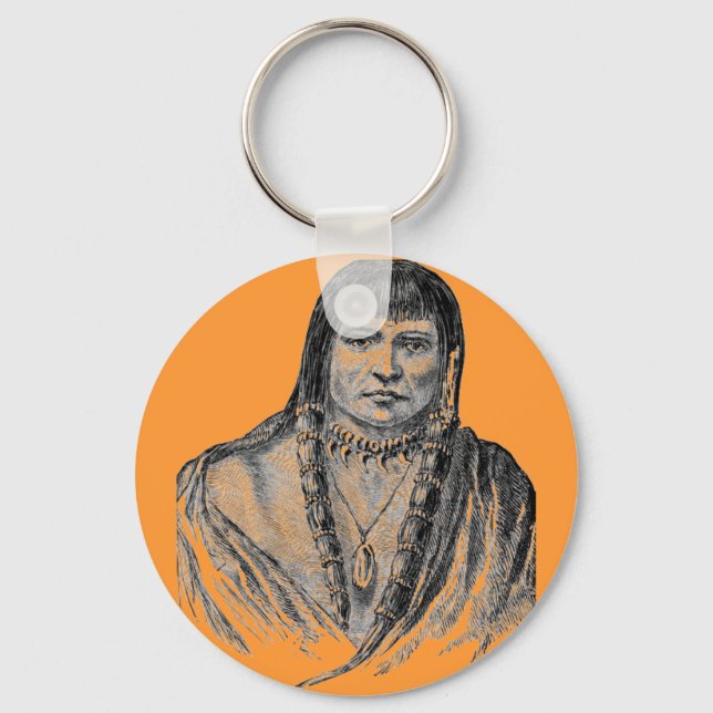 American Indians Keychain (Front)