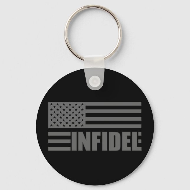 American Infidel Keychain (Front)