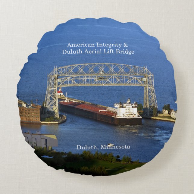 American Integrity Duluth Round coussin (Devant)