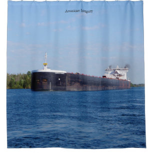 American Integrity shower curtain