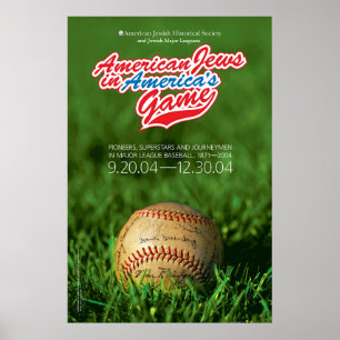 American Jews In America's Game Poster