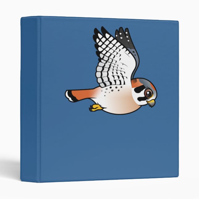 American Kestrel in flight Binder (Front/Spine)