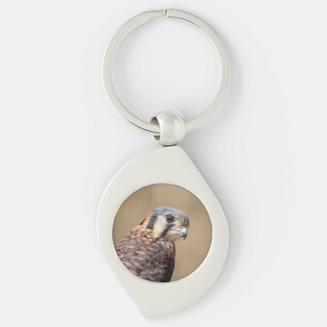 American Kestrel Keychain (Front)