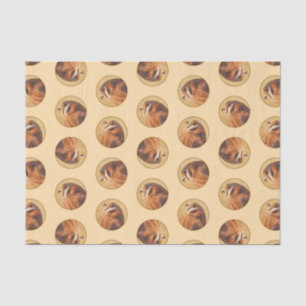 American Kestrel Painting Original Wild Bird Art Tissue Paper