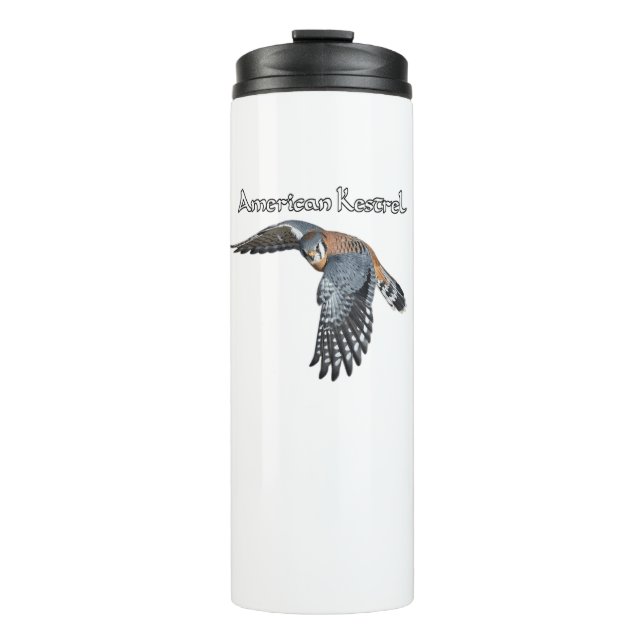 American Kestrel Thermal Tumbler (Front)