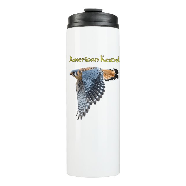American Kestrel Thermal Tumbler (Front)
