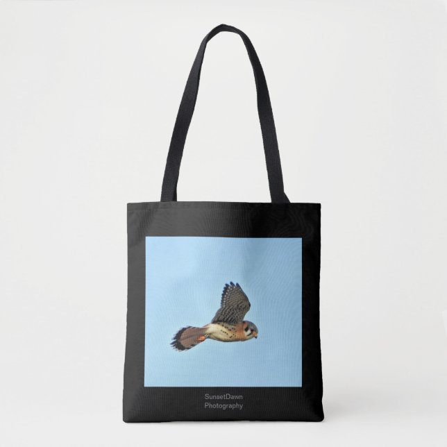 American Kestrel Tote Bag (Front)