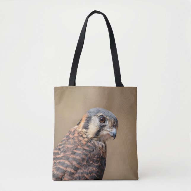 American Kestrel Tote Bag (Front)