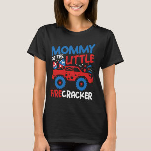American Kids Mommy Of The Little Firecracker 4th T-Shirt