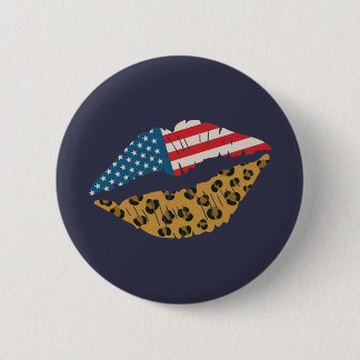 American kiss 2 inch round button