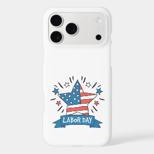 American Labor Day Creative Illustration Design