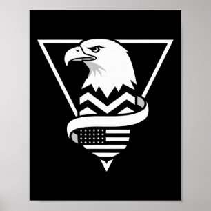American Ld Eagle Bird Gift For Men Women Kids Boy Poster
