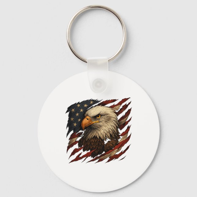 American Ld Eagle  Keychain (Front)