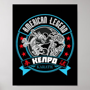 American Legend Kenpo Karate Martial Artist  Poster
