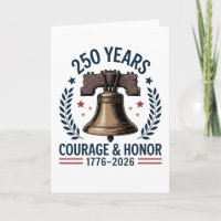 American Liberty Bell Courage Honor 250