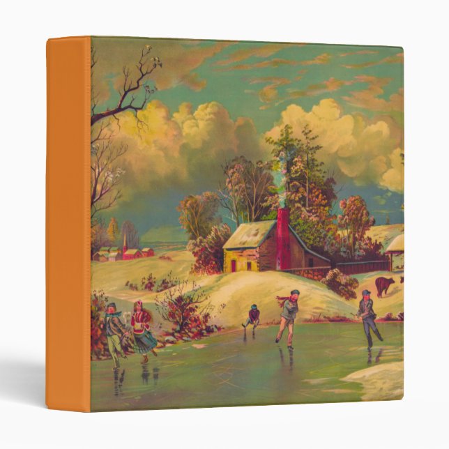 American Life Winter Time Binder (Front/Spine)