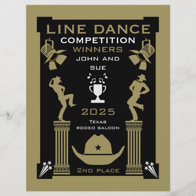 American Line Dancing Competition (Front)