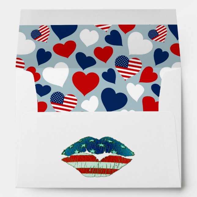 American Love Envelope (Back (Bottom))