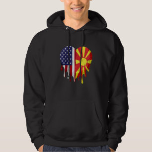 American Macedonian Heritage Month Macedonia Flag  Hoodie