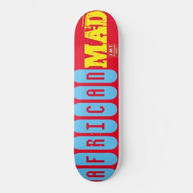 AMERICAN MAD Skateboard (Front)