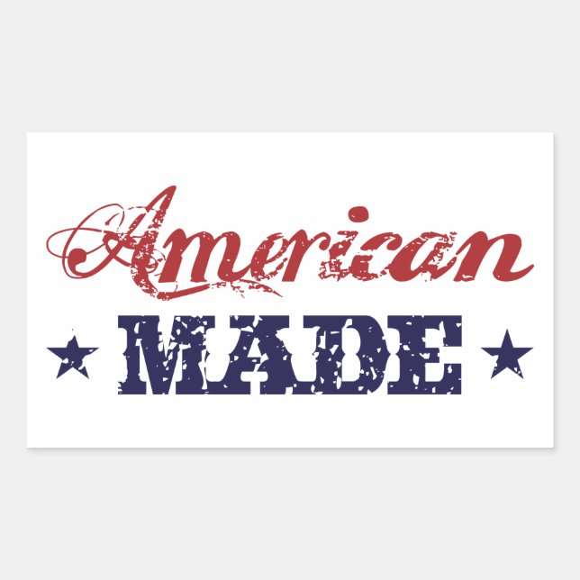 American Made - Autocollants patriotiques (Devant)
