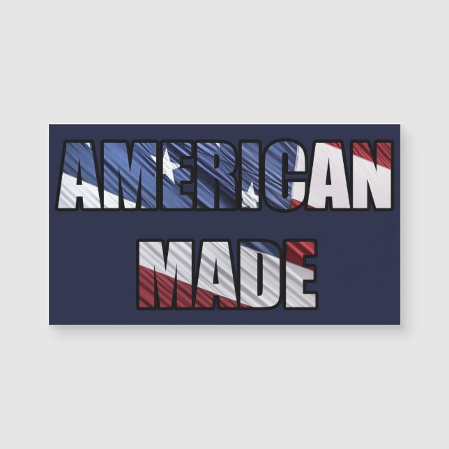 American Made Patriotic Red White and Blue US Flag (Front)