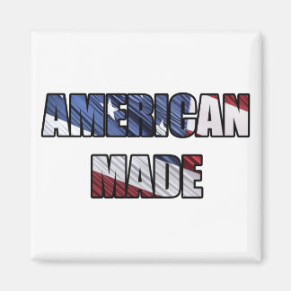 American Made Patriotic Red White and Blue US Flag Magnet