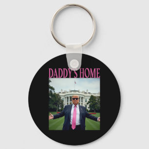 American Made Trump Merchandise - Daddy's Home Tru Keychain