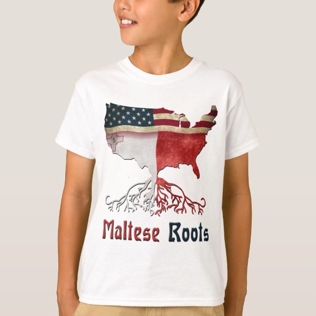 American Maltese Roots T-Shirt (Front)