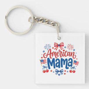 American Mama Keychain