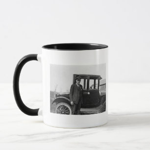 American Man Real Photo Café Mug