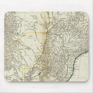 American Map Engraved Central Section Mouse Pad