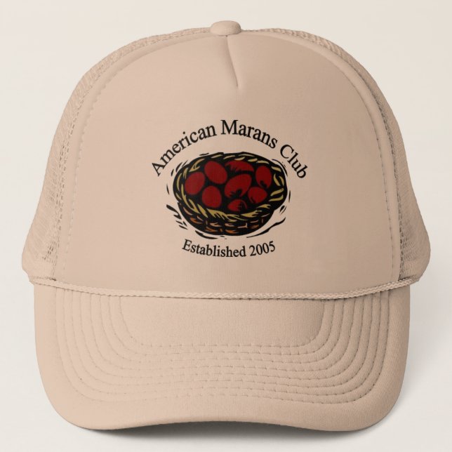 American Marans Club Logo Trucker Hat (Front)