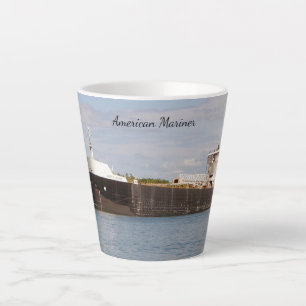 American Mariner latte mug