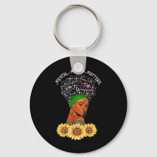 American Mental Health Problems Woman Warrior Quee Keychain