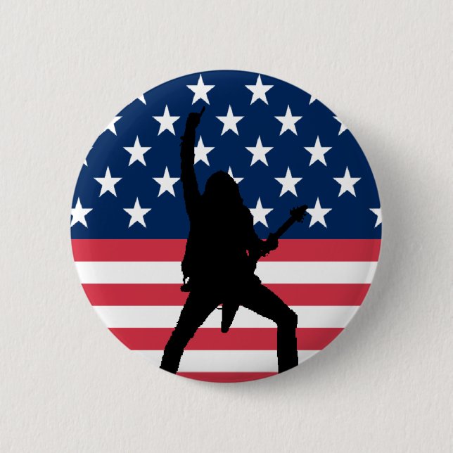 American Metal Button (Front)