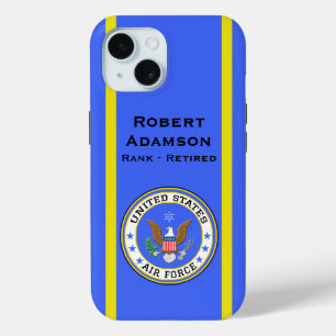 American Military defence emblem -- personalize iPhone 15 Case