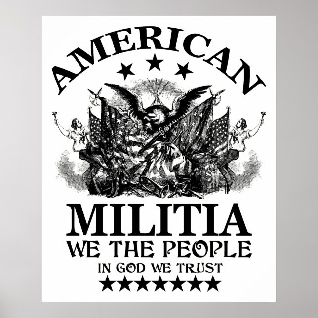 American Militia Poster (Front)