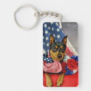 American MinPin Keychain