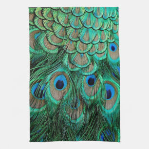 American MoJo PEACOCK  Kitchen Towels