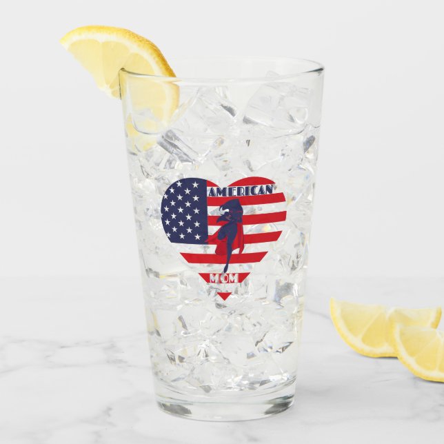 American Mom, Mother's Day Glass (Front Ice)