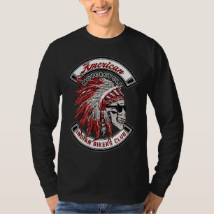 American Motorcycle Indian Bikers Motorcycle Biker T-Shirt