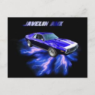 American Motors: Javelin AMX Postcard