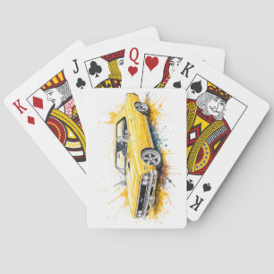 American Muscle Car Playing Cards